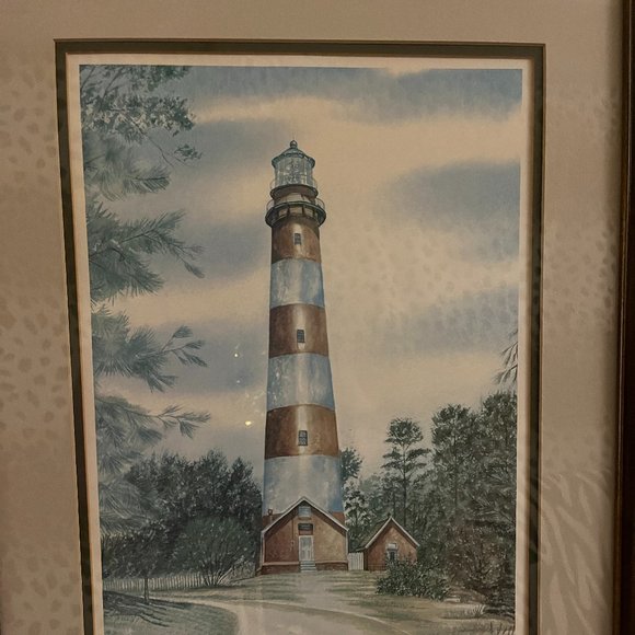 Light Tower Wall Decor By Kevin McBride/Signed, Stamped Name and Numbered - Picture 1 of 16